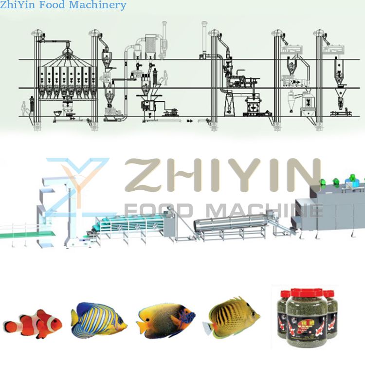 Pet feed processing machine