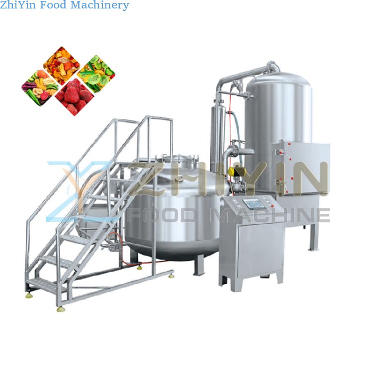 Industrial automatic vacuum fryer vegetables and fruit vacuum frying machine Experimental frying machine