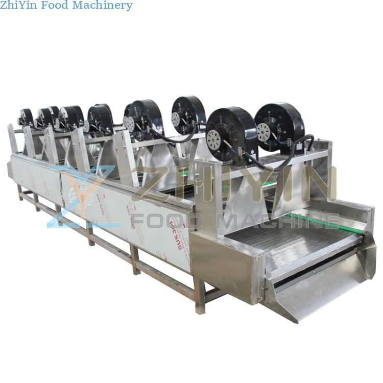 304 stainless steel vegetables and fruits potato chips air drying machine