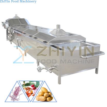 Industrial food pasteurization blanching machine fruit vegetables  blanching machine