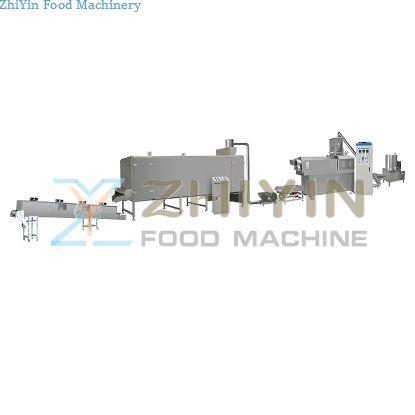 Snack food rice extruder production line screw puffed extruders