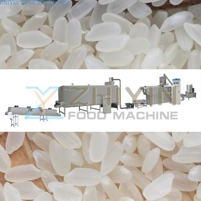 Industrial rice extruder, rice puffing production line, grain ripening rice puffing production machinery