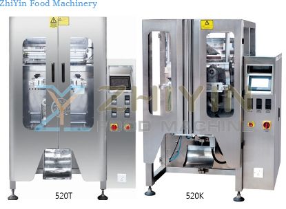 Automatic packaging machine industrial puffed food packaging machine 520K French fries snacks packing machine