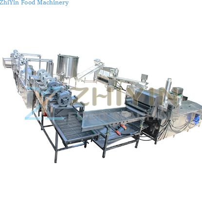 Snacks Frying Production Line Fresh Frozen French Fries Fully Automatic Lays Potato Chips Making Machine
