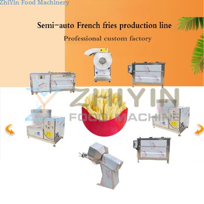 small scale potato chips making machine french fries banana chips machine line potato chip making line