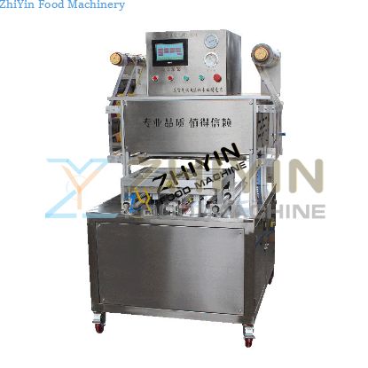 Automatic Box Air Conditioning Packing Machine Bowl Type Air Conditioning Packer Food Air Conditioning Packing