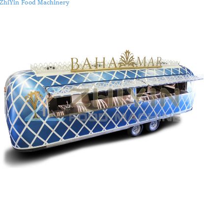 mirror Stand Trailer mini Mobile food cart design fryer Kitchen vintage restaurant turkey buy food truck car australia