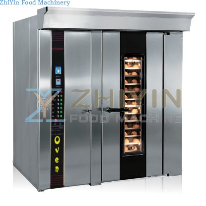 Stainless Steel High Temperature Oven Commercial Gas Type Bread Oven Hot Air Circulation Rotary Oven