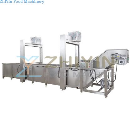 Industrial automatic frozen seafood thawing machine blanching machine