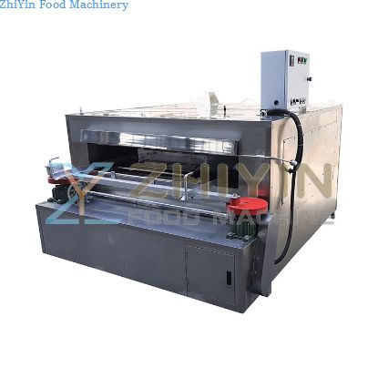 Peanut vibrating uniform heating dryer Nut baking  drying machine with magnetic heating