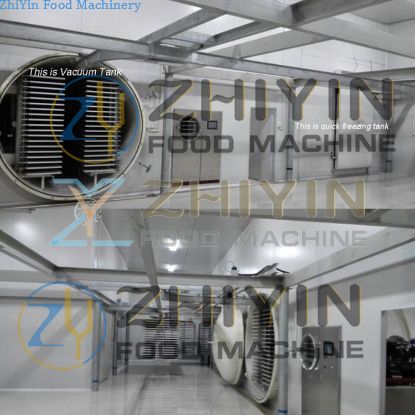 Quality Vegetables Fruit Food Vacuum Freeze Dryer Machine Commercial Freeze Dryers-ZhiYin Food Machinery