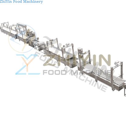 Snack fried production line, cassava chips sweet potato chips processing and seasoning production line