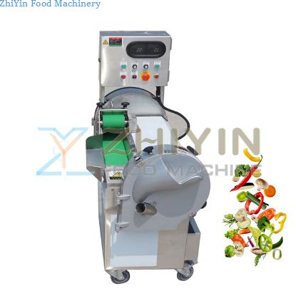 Multifunctional Vegetable Cutter Shredding Machine 304 Stainless Steel Electric Dicing Machine