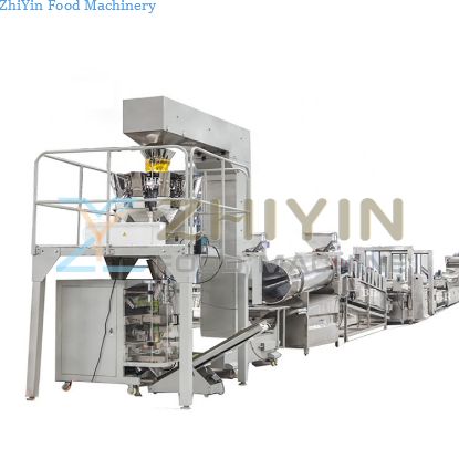 Automatic Frying Production Line Snack Frying Machine Dessert Frying Making Line