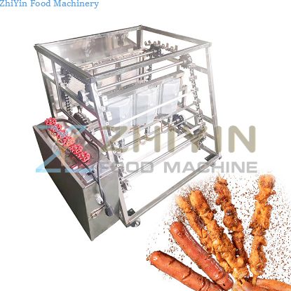 Lpg Heating Automatic Barbecue Machine, Adjustable Barbecue Machine Customized