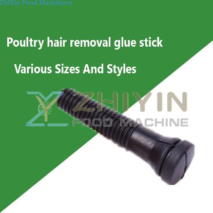 Fully automatic horizontal poultry chicken duck goose hair removal machine hair removal machine glue stick
