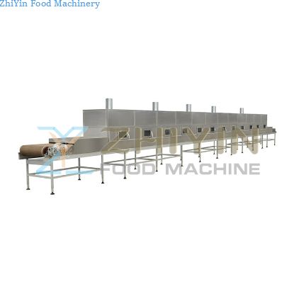 Stainless Steel Mesh Belt Tunnel Microwave Dryer Food Drying Processing Drying  Machine Line