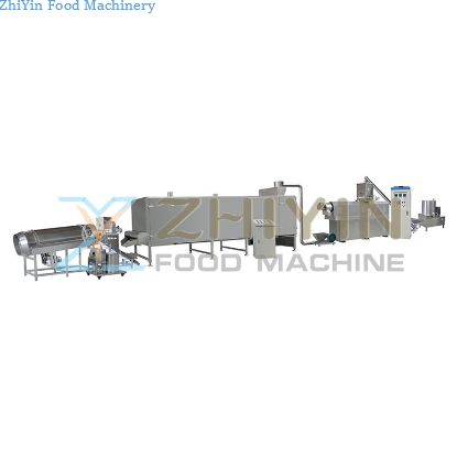 Puffed Food Processing Production Line, Corn Stick Puffed Food Cooked Food Production Line