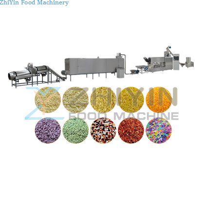 Instant Rice Production And Processing Line Puffed Rice Granules Self-heating Rice Manufacturing Machinery