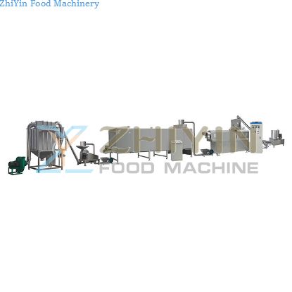 Health Care Pueraria Corn Nutritional Powder Production Line, Puffed Nutritional Porridge Red Bean Yam Barley Powder Puffed Production Line Equipment