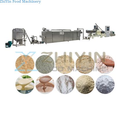 Nutritional Grain Powder Production Line, Puffed Nutritional Porridge, Red Bean And Mung Bean Processing Equipment
