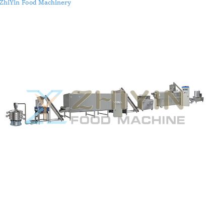 Bread Crumb Twin-screw Extruder Snowflake Bread Crumb Production Line Fried Food Bran Processing Equipment