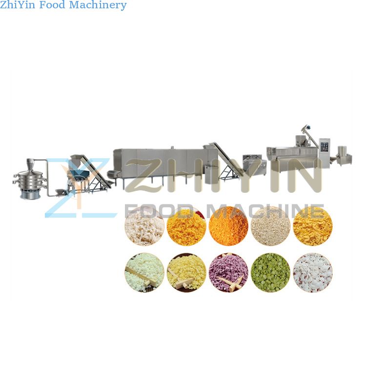 In order to increase the taste of fried food and bread need to wrap crumbs, bread bran production equipment chicken fillet wrapped powder.