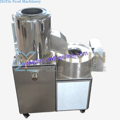 Batch Potato Slice Cutting Machine and Carrot Machine Peeling Washing Potatoes Machine