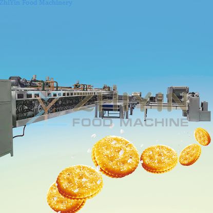 Biscuit Processing Production Line French Cookie Biscuit Processing Equipment Fully Automatic Cookie Processing Production Line Cutting Biscuit Pastry Production Line Lay's Potato Chips Cookie Making Machine