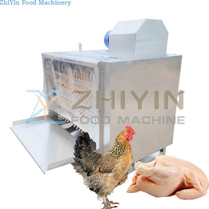 Poultry Slaughterhouse Dedicated Broiler Chicken Hair Removal Machine Custom Chicken Duck Goose Feather Plucking Machine