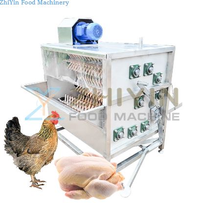 Poultry Hair Removal Machine Soft Glue Stick Automatic Feather Removal Machine Chicken And Duck Slaughter Plucking Equipment