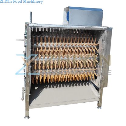 Stainless Steel Broiler Slaughtering And Plucking Equipment Custom-Made Fully Automatic Chicken And Duck Plucking Machine