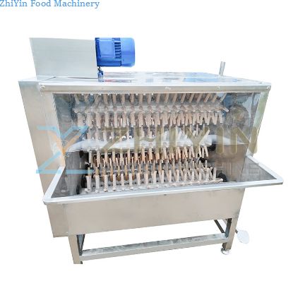 Fully Automatic Chicken And Duck 9 Hair Roller Depilation Machine Equipment Meat Chicken Slaughter And Plucking Machine