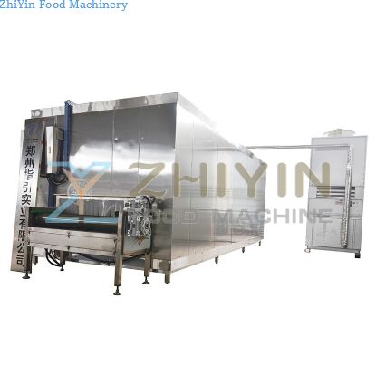Industrial Seafood Low Temperature Quick-freezing Machine Food IQF Tunnel Freezer Freezing Equipment