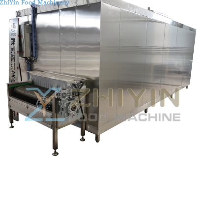 Industrial Food Low Temperature Quick-freezing Processing Machine IQF Tunnel Instant Freezer Machine Quick Freezing Machine