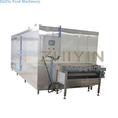 Industrial Seafood Low Temperature Quick-freezing Equipment IQF Tunnel Instant Freezer Machine Quick Freezing Machine