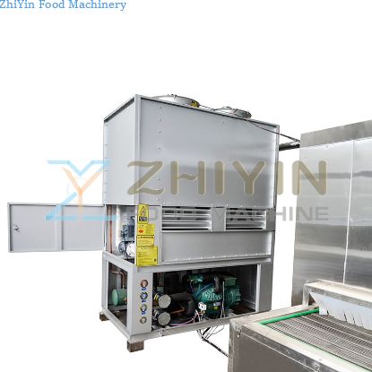 IQF Freezing Machine Freezer Quick Freezing Iqf Machine IQF Tunnel Food Processing Freezing Line Vegetable Freezer