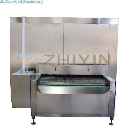 Industrial Low Temperature Quick Freezing Food Processing Freezing Machine Tunnel Seafood French Fries IQF Machine
