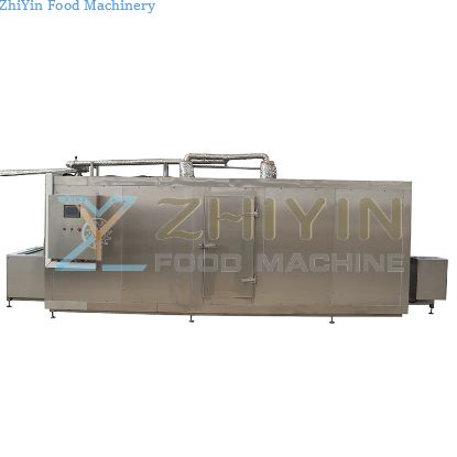 Industrial Food Processing Freezing Machine Tunnel Low Temperature Quick-freezing Machine Seafood French Fries IQF Machine