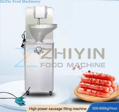 Automatic Electric 50L Commercial Quantitative Sausage Filling Making Machine Production Line Pneumatic Sausage Making Machine