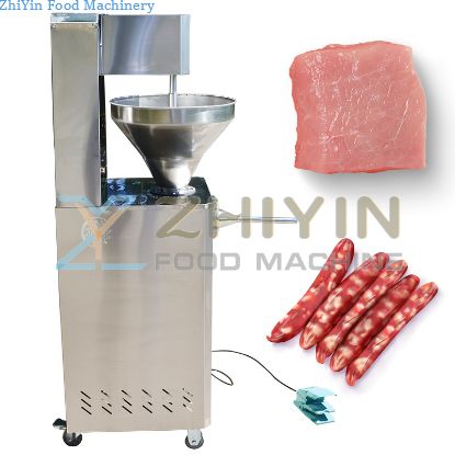 Beef Fillings Sausage Production Line Making Machine Electric Sausage Production Line Price Meat Product Making Machines