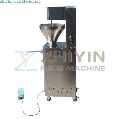 Industrial Sausage Stuffing Tying Filling Filler Meat Product Making Machines Automatic for Electric Sausage Stuffer Maker