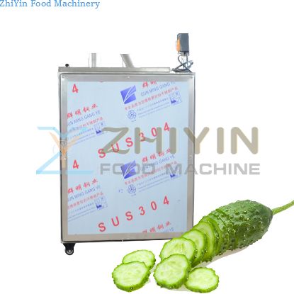 Root Vegetable Slicer Commercial Fruit And Vegetable Vertical Feeding Slicing Equipment Root Vegetable Slicing Machine