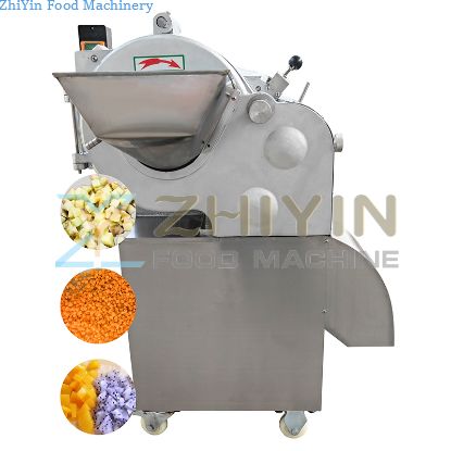 Industry Electrical Vegetable And Fruit Dicing Machine Root Vegetables Ginger Dicing Machine Carrot Diced 2mm 6mm Vegetable Cutting Machine