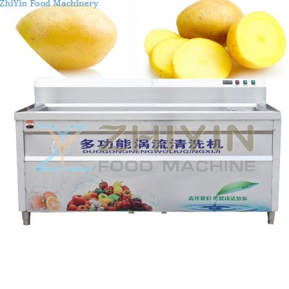 Commercial Industrial Bubble Fruit Avocado Mango Vegetable Potato Washing Machine Root Vegetable Production Machinery