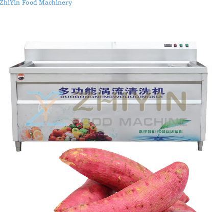 Small Model Fruit Vegetable Cleaning Apple Potato Tomato Orange Avocado Onion Grading Washing Small Model Washer Machine