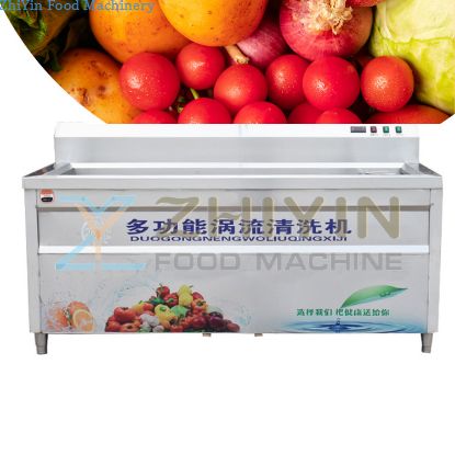 Industrial Automatic Ozone Leaf Lemon Herbal Roor Vegetable Apple Washing Machine Bubble Vegetable and Fruit Washing Machinery