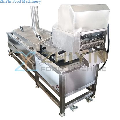 Electric Heating Lobster Shrimp Tail Automatic Snacks Food Frying Machine Nuts Seafood Industrial Frying Machine Equipment