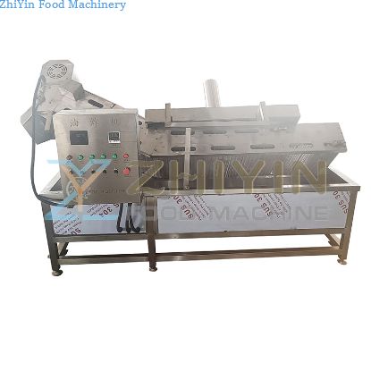Automatic Temperature Control Food Frying Equipment Electric Heating French Fries Potato Chips Corn Stick Puffed Food Frying Machine