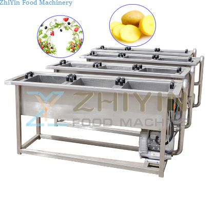SUS 304 Industrial Vegetable Washing Fruit Cleaning Machine Lettuce Celery Cabbage Spinach Parsley Olive Washing Cleaning Machinery
